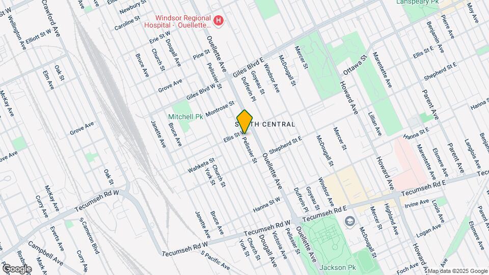 1408 Pelissier St Map and Location Details