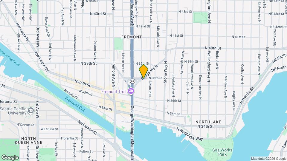 3658 Whitman Ave N Map and Location Details
