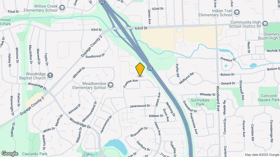 6652 Foxtree Ave Map and Location Details