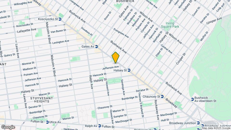 997 Jefferson Ave Mapa y Detalles de la Ubicación