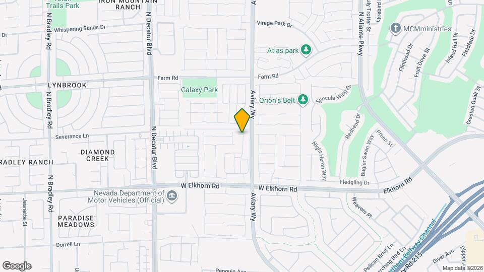 7451 Sunray Point St Map and Location Details