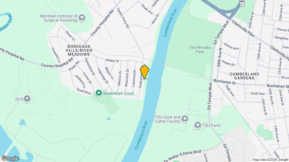 2812 Hydes Ferry Rd Map and Location Details
