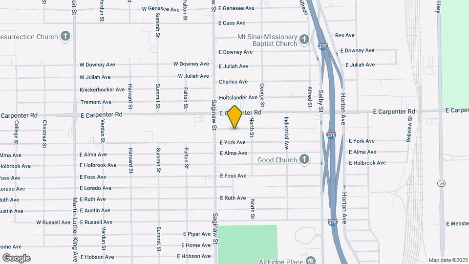 742 E Bundy Ave Map and Location Details