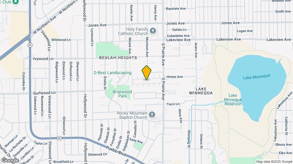 2221 S Prairie Ave Mapa y Detalles de la Ubicación