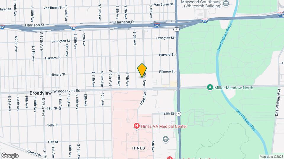 2116 S 5th Ave Map and Location Details