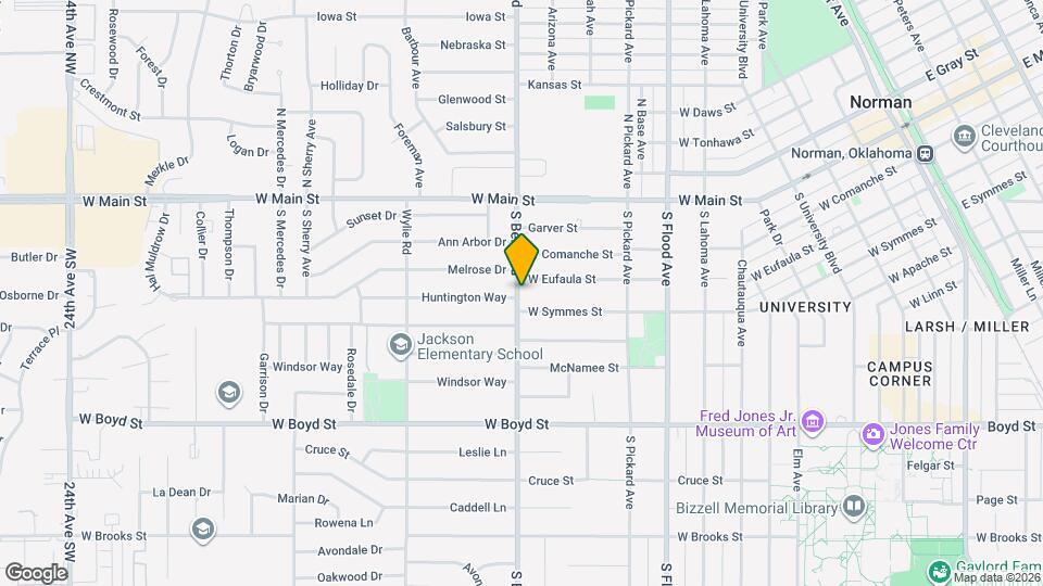 401 S Berry Rd Map and Location Details