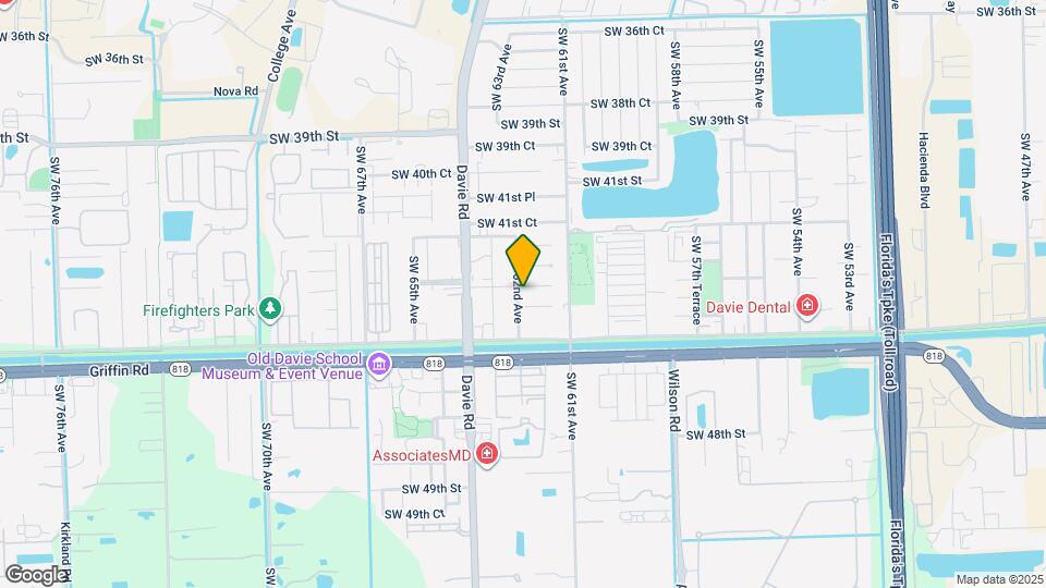4350 SW 62nd Ave Map and Location Details