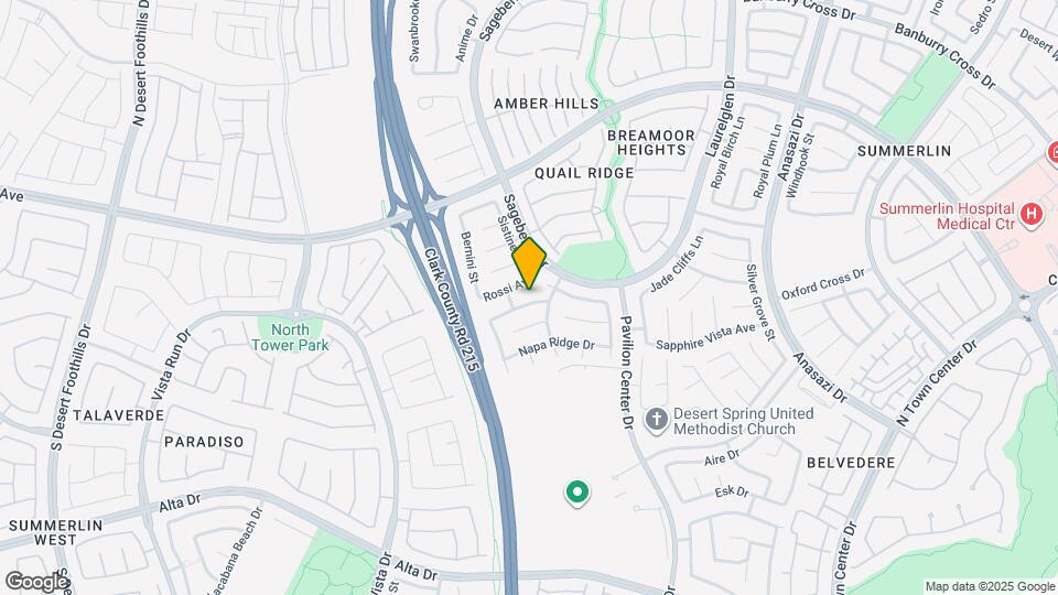 11016 Piedmont Valley Ave Map and Location Details