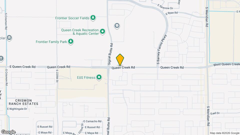 22483 E Quintero Rd Map and Location Details