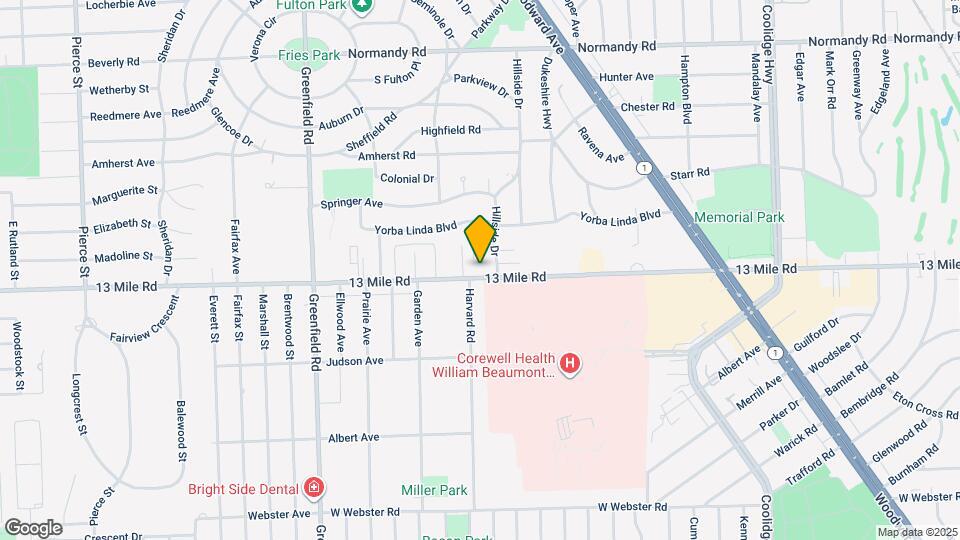 3914 W 13 Mile Rd, Unit B Map and Location Details