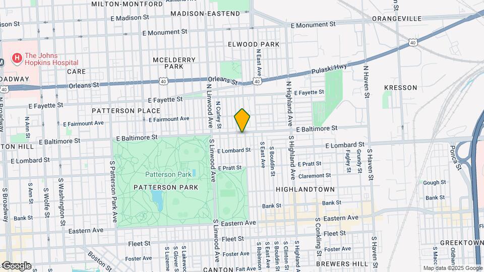 3033 E Baltimore St Map and Location Details