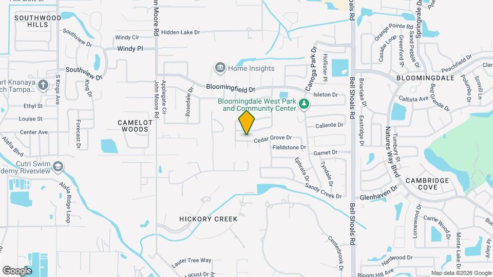 508 Cedar Grove Dr Map and Location Details