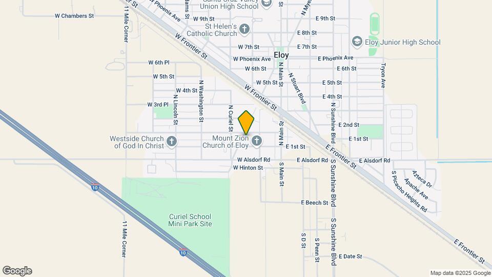 107 N Myers Blvd Map and Location Details