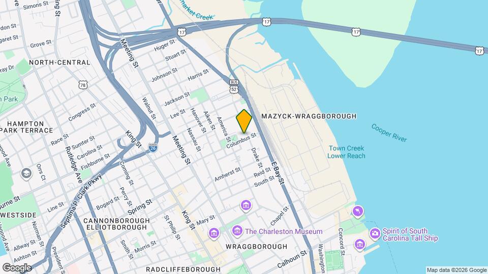 64.5 Columbus St Map and Location Details