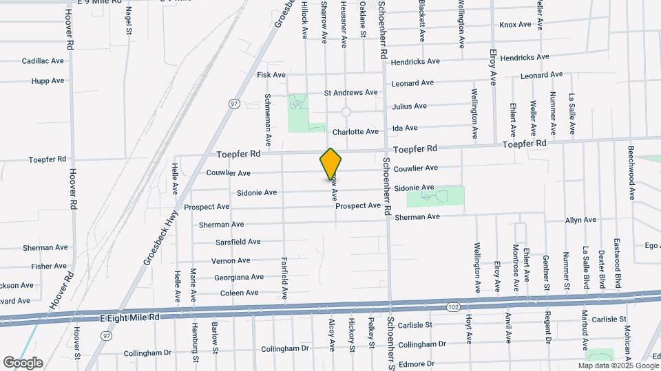 13155 Sidonie Ave Map and Location Details