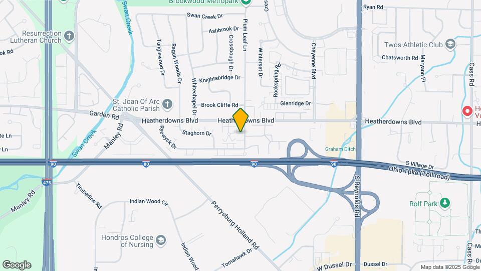 2540 Plum Leaf Ln Map and Location Details