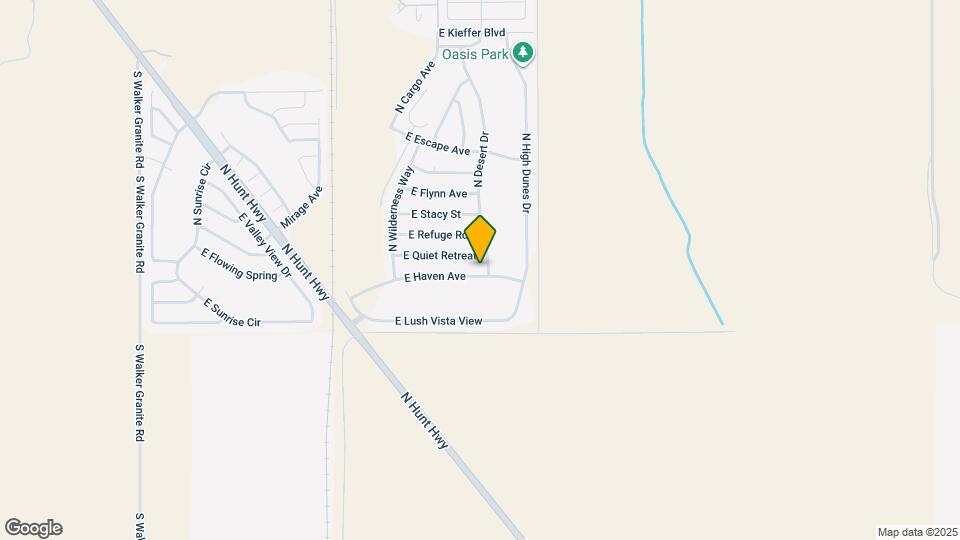 6824 E Haven Ave Map and Location Details