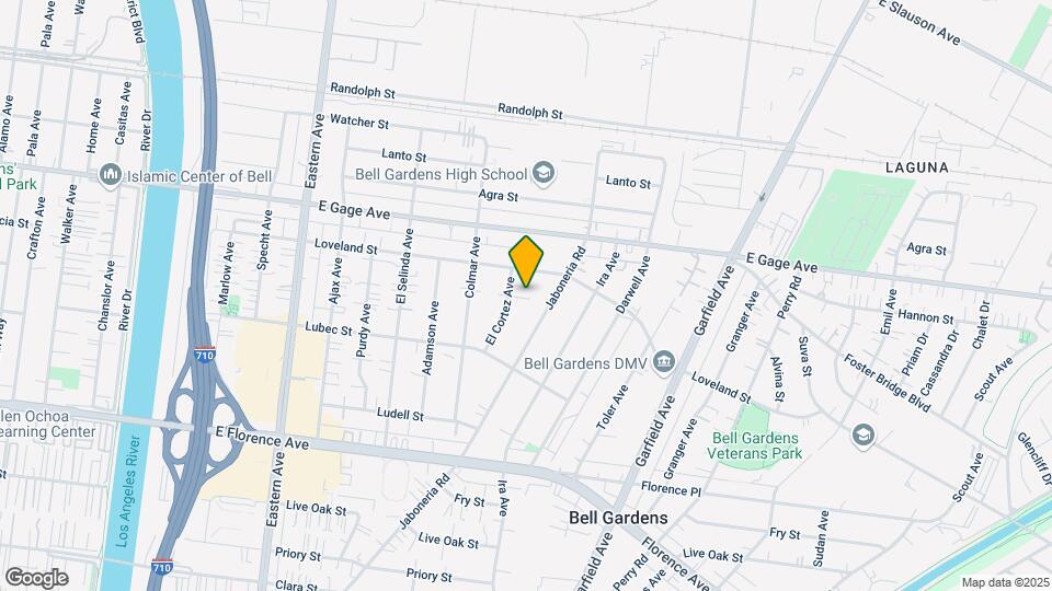 6524 El Cortez Ave Mapa y Detalles de la Ubicación
