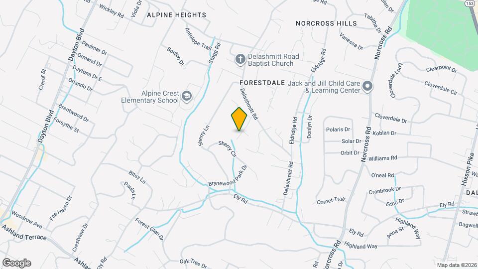 4653 Cary Ln Map and Location Details