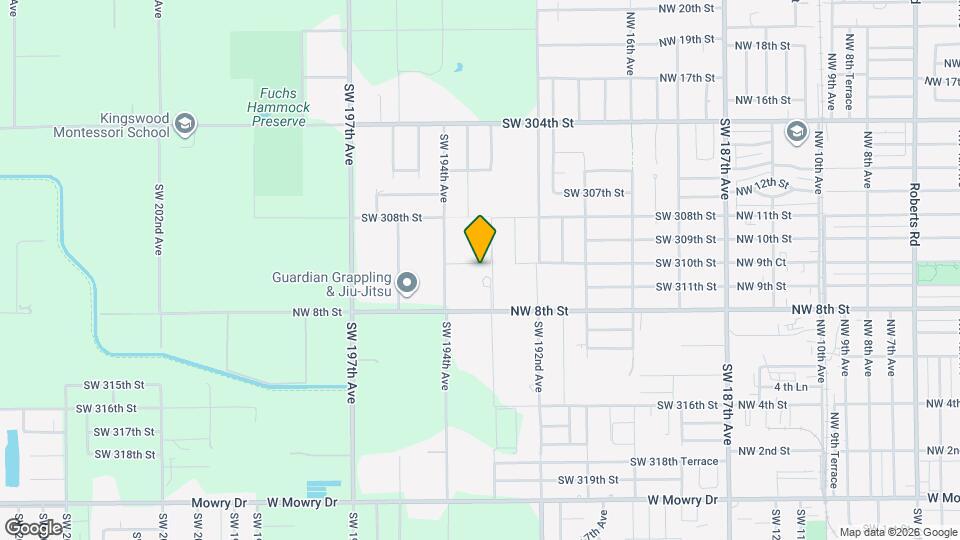 31020 SW 193rd Ave Map and Location Details