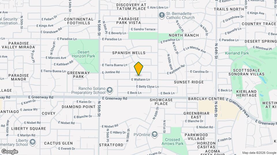 5826 E Waltann Ln, Unit SI ID1558686P Map and Location Details