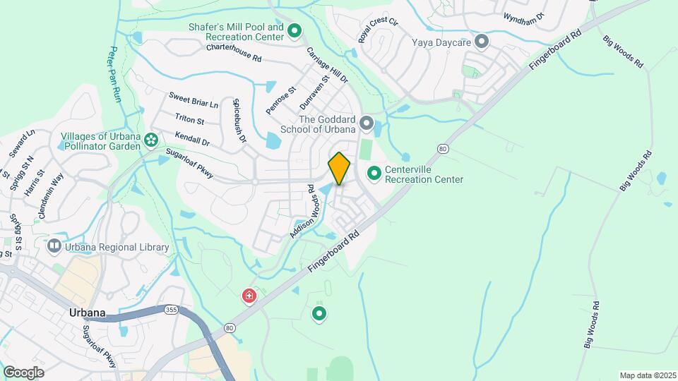3675 Spring Hollow Ln Map and Location Details