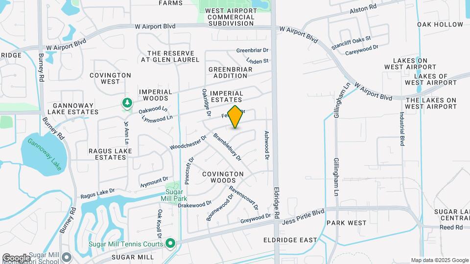 13542 Wimbledon Dr Map and Location Details