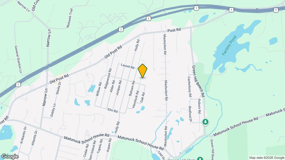 147 Hemlock Rd Map and Location Details