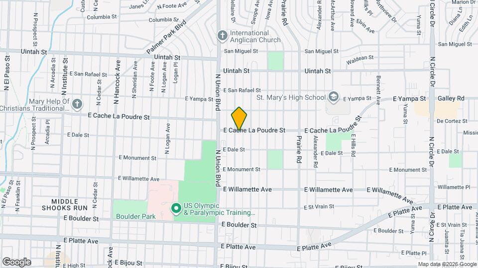 825 Bonfoy Ave Map and Location Details