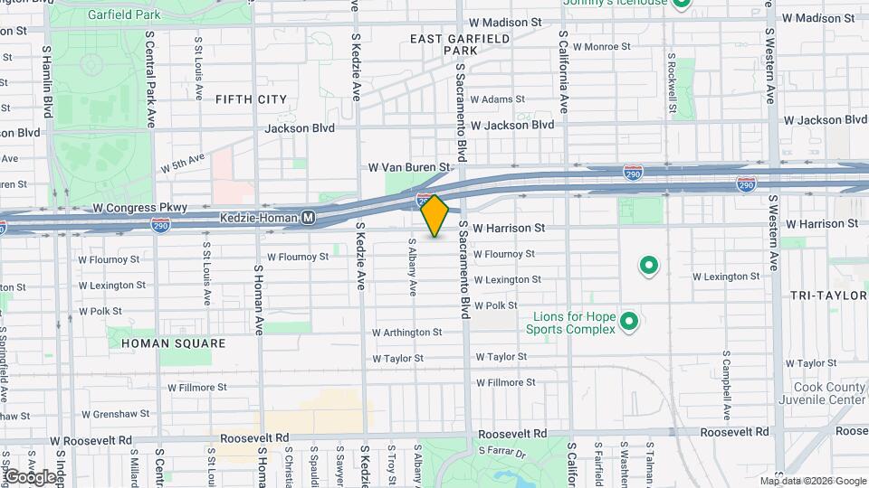 3038 W Flournoy St Map and Location Details