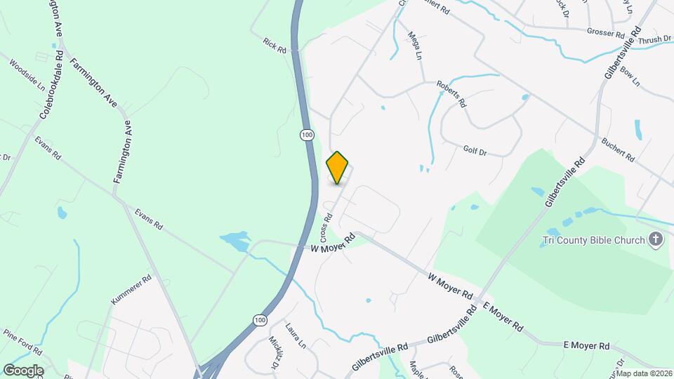 Crossroads Apartments Map and Location Details