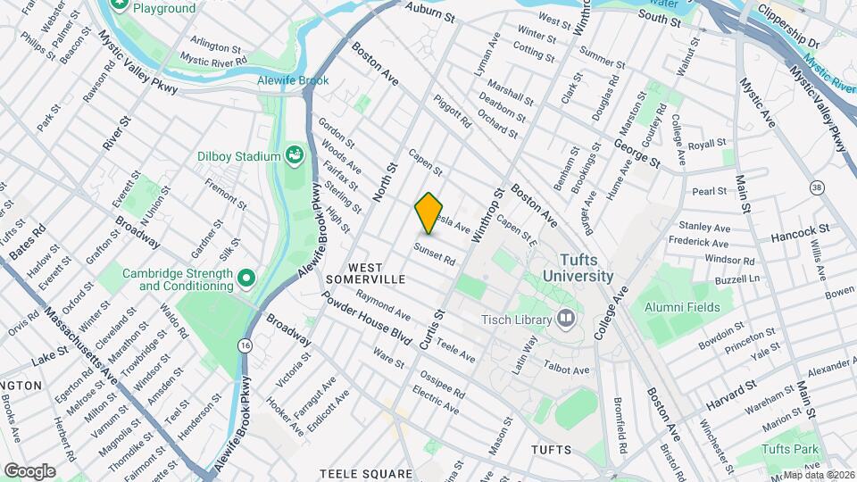 48 Upland Rd Map and Location Details