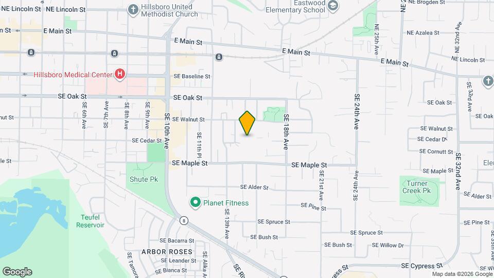 1470 SE Walnut St, Unit 206 Map and Location Details