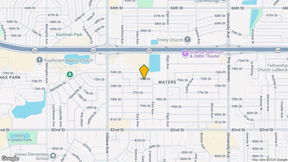 3107 75th St Map and Location Details