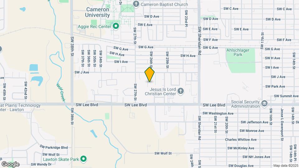 1216 SW 26th Pl Map and Location Details