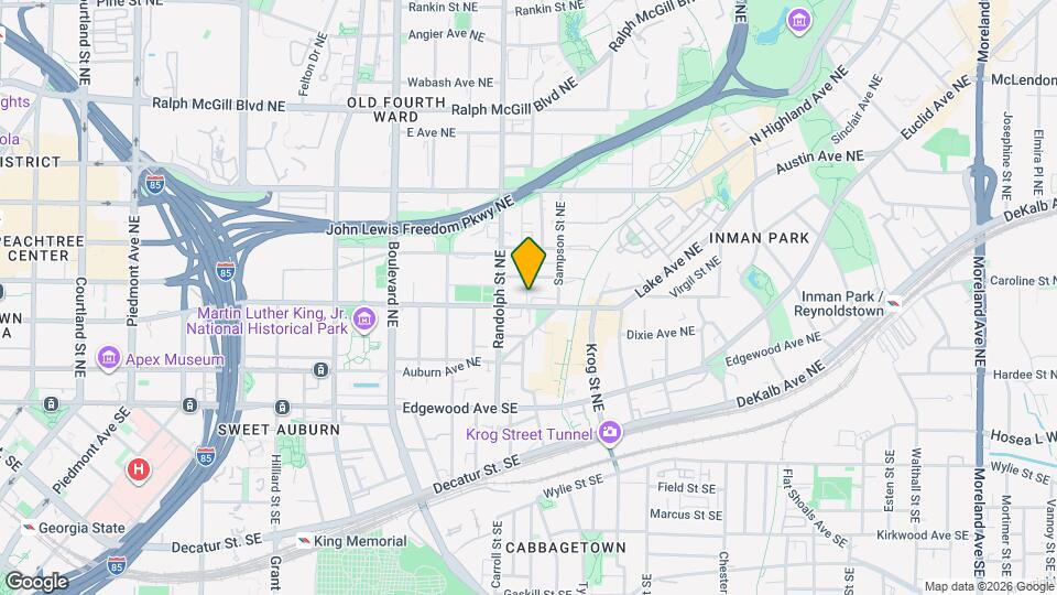 626 Irwin St NE Map and Location Details