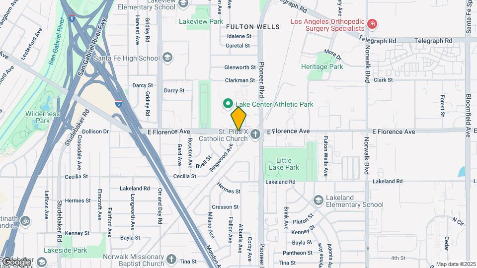 Florence Fountain Apartments Map and Location Details