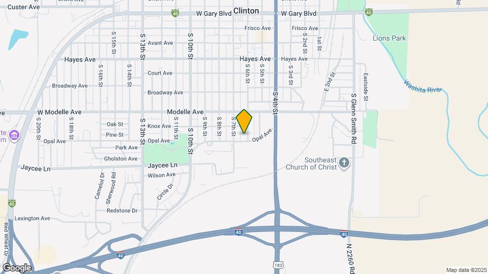 714 S 6th St Map and Location Details