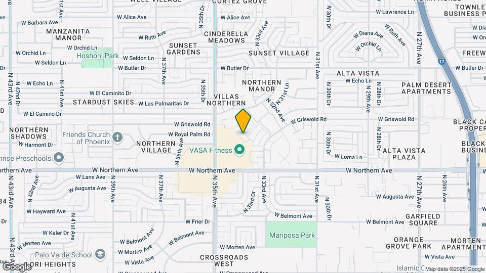 Northern Lanai Fourplex Map and Location Details