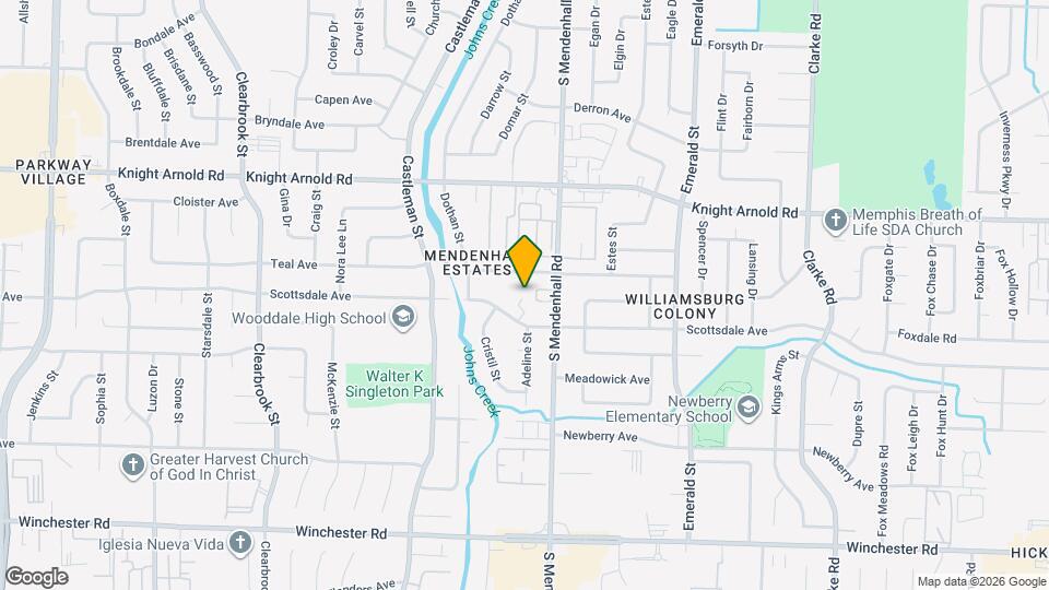 3206 Cookie Cove Map and Location Details