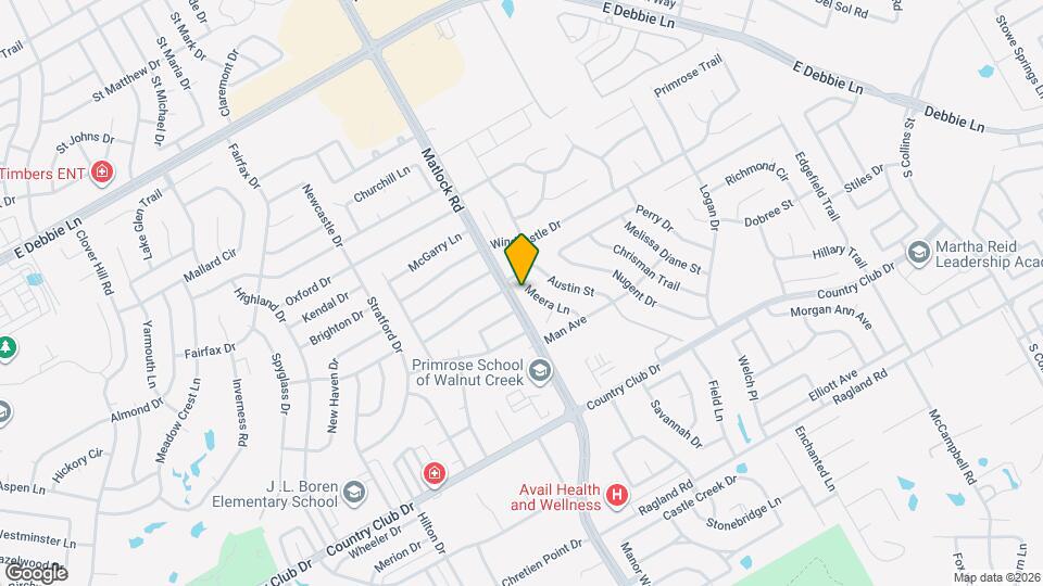 1904 Meera Ln Map and Location Details