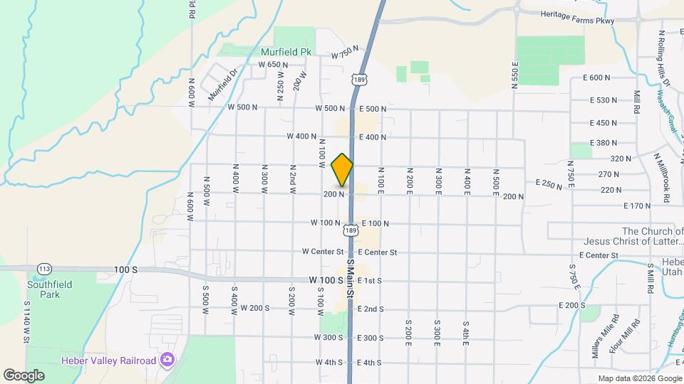 42 W 200 N, Unit Newly Remodeled 2 Bedroom Map and Location Details