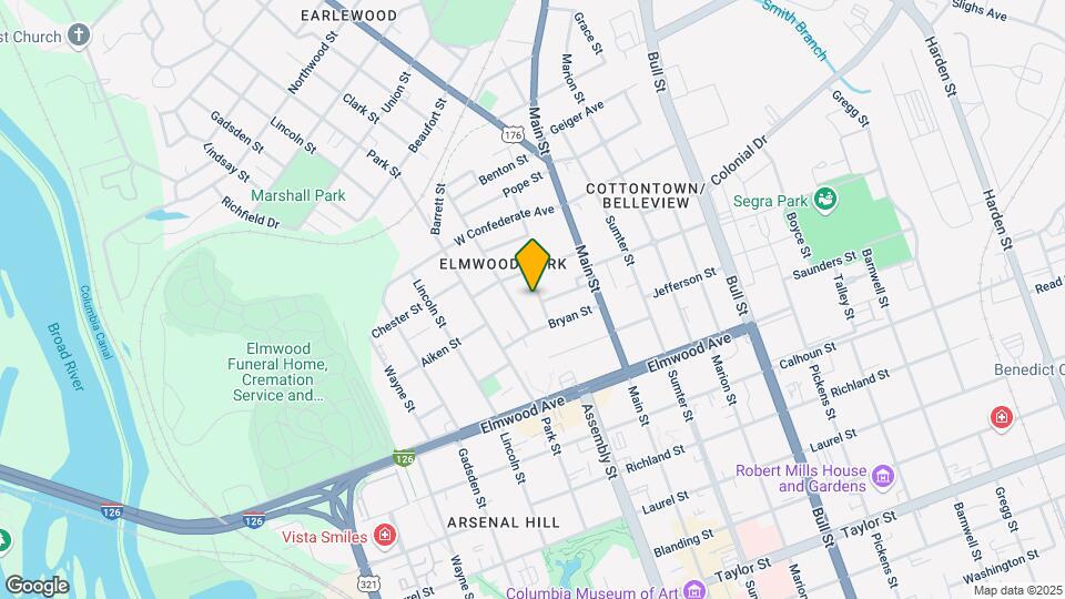 2221 Rembert St Map and Location Details