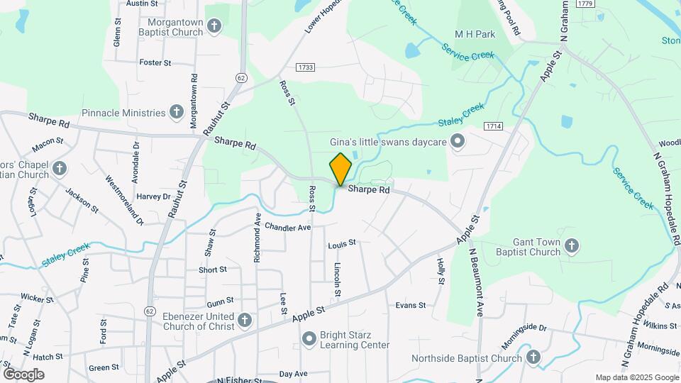 860 Sharpe Rd Map and Location Details