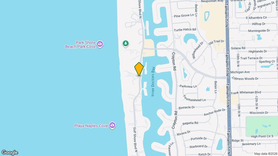 4041 Gulf Shore Blvd Map and Location Details