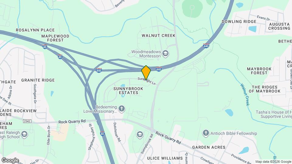 3562 Sunbright Ln Map and Location Details