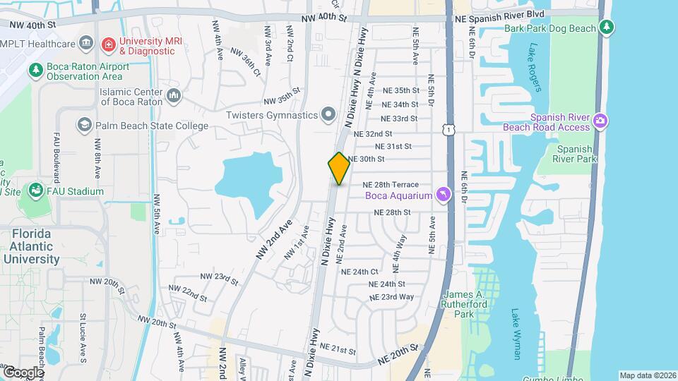 2846 N Dixie Hwy Map and Location Details