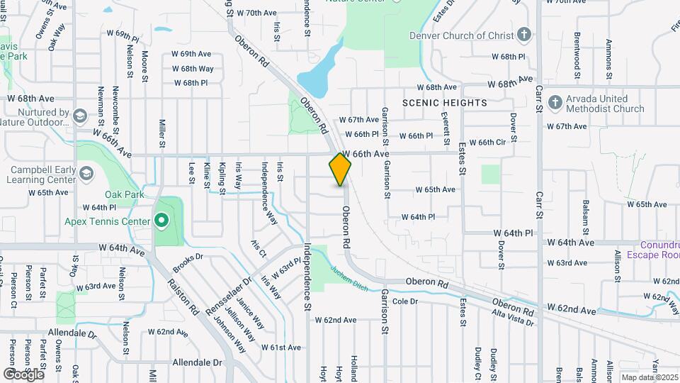 9407 W 64th Way Map and Location Details