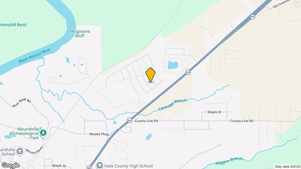 16430 Natchez Dr Map and Location Details