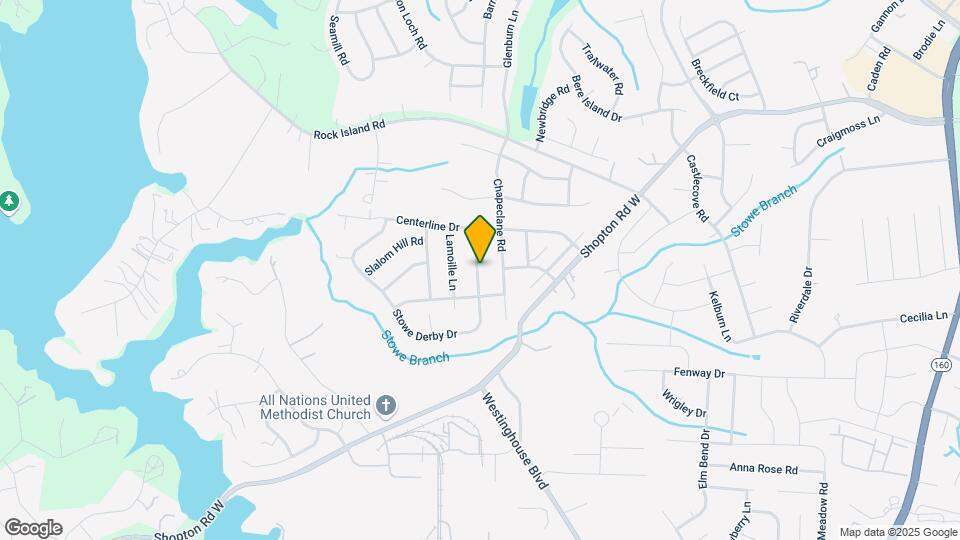 4915 Stowe Derby Dr Map and Location Details
